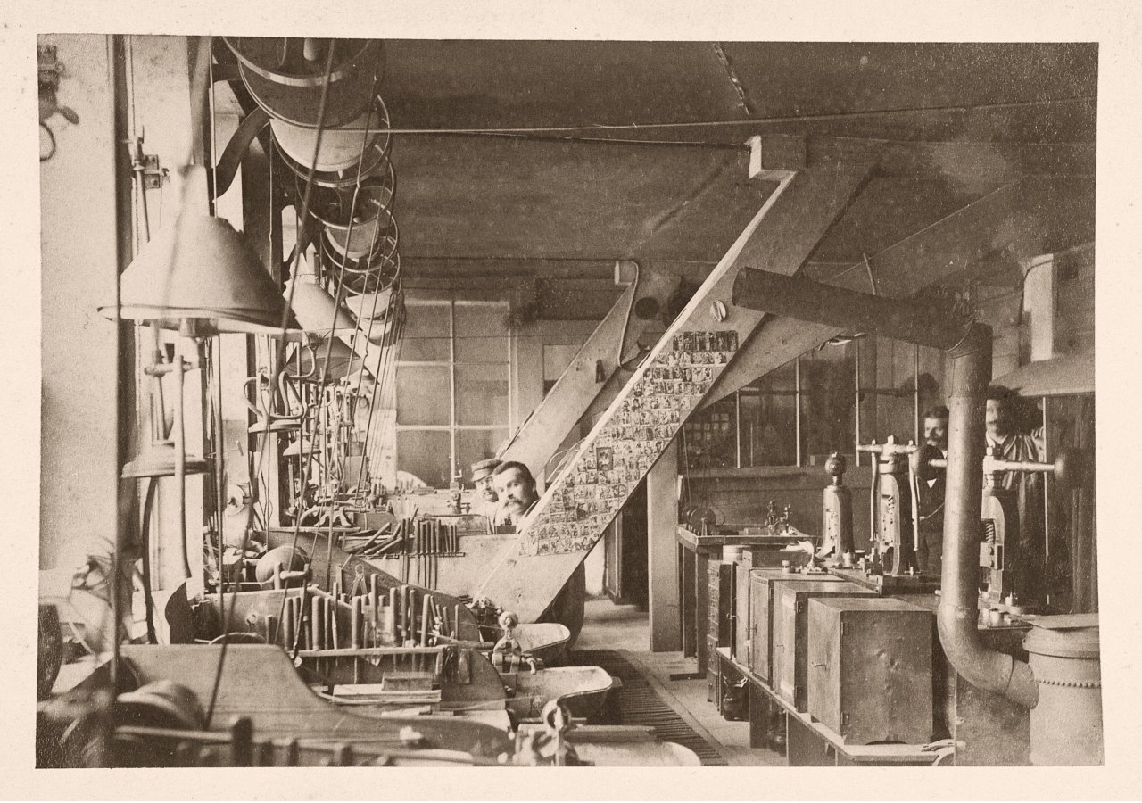 Vacheron Constantin workshops in 1900.