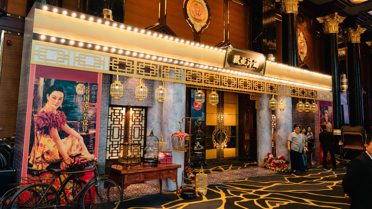 The Asiaeuro 25th anniversary dinner recreated the atmosphere of old Shanghai.