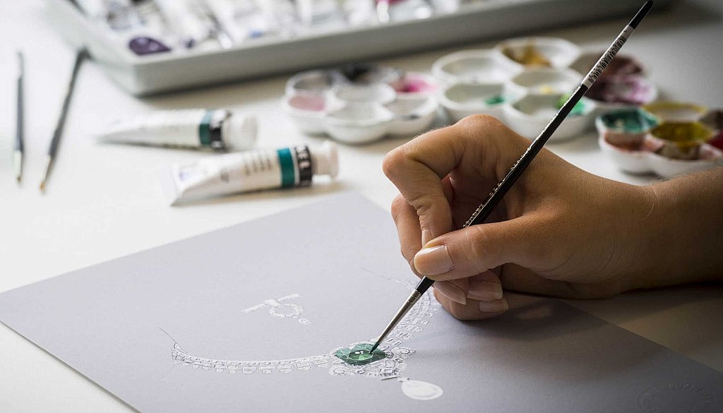 Three jewellery brands whose team of illustrators hide behind the curtain of secrecy
