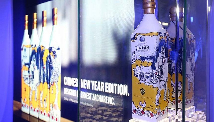 johnnie walker blue label chinese new year collection