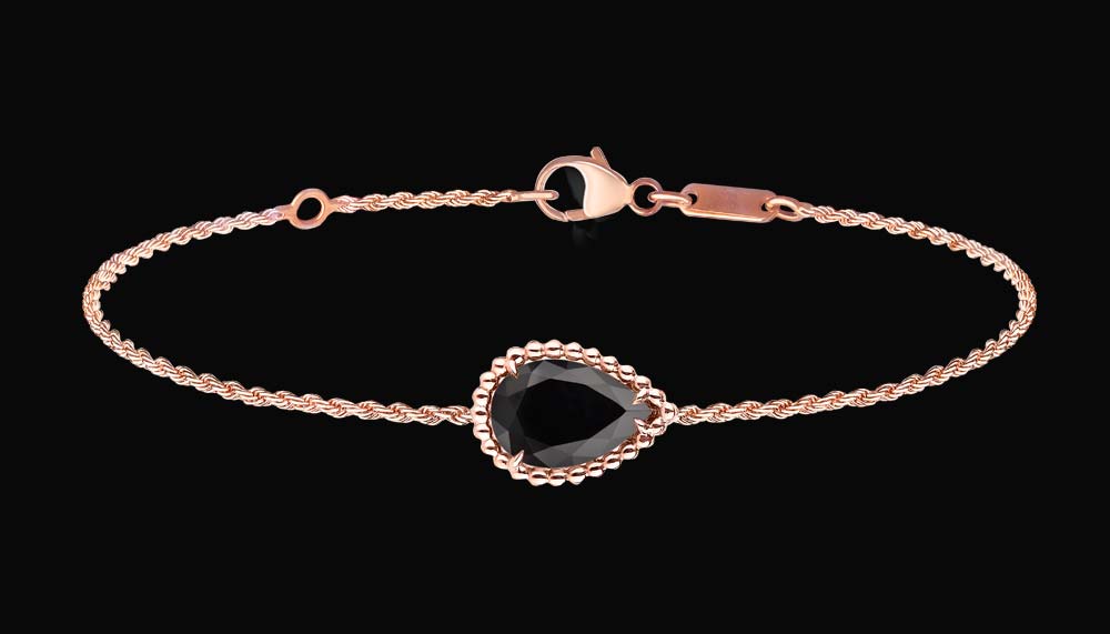Onyx bracelet, Boucheron Serpent Boheme collection