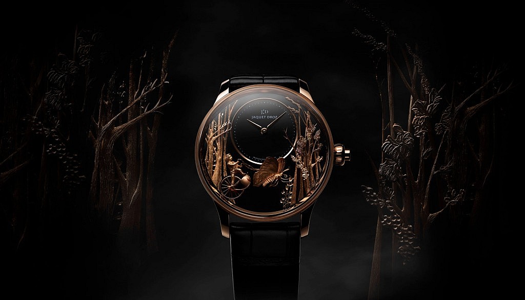 The Jaquet Droz Loving Butterfly Automaton