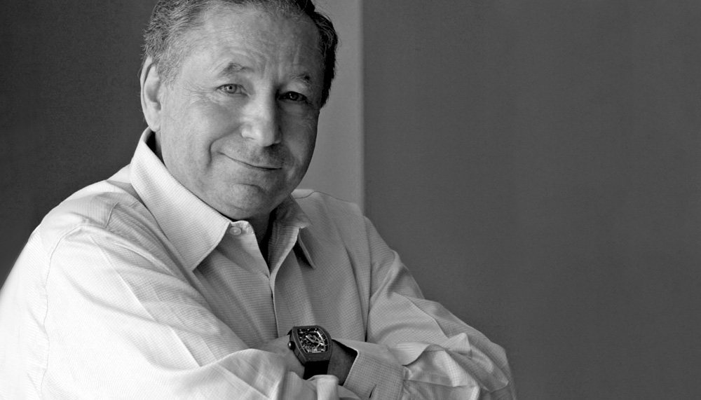 Jean Todt with his Richard Mille timepiece