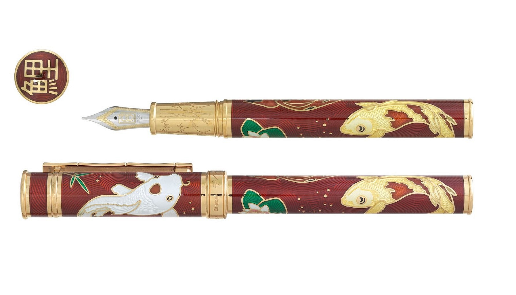 Keep it Koi - David Oscarson gets wet for his latest pen collection ...