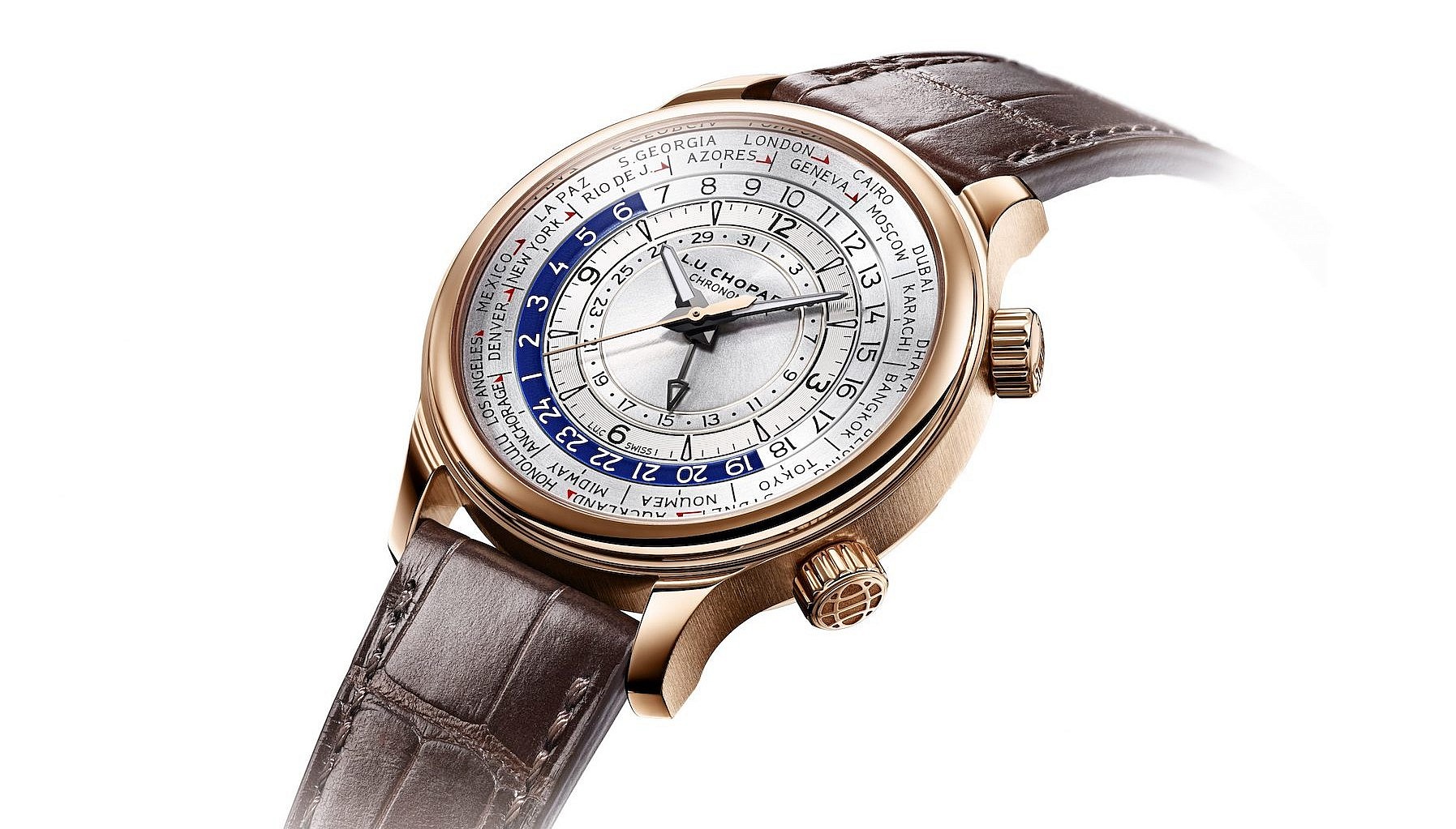 Standing out the Chopard L.U.C Time Traveller One Robb Report