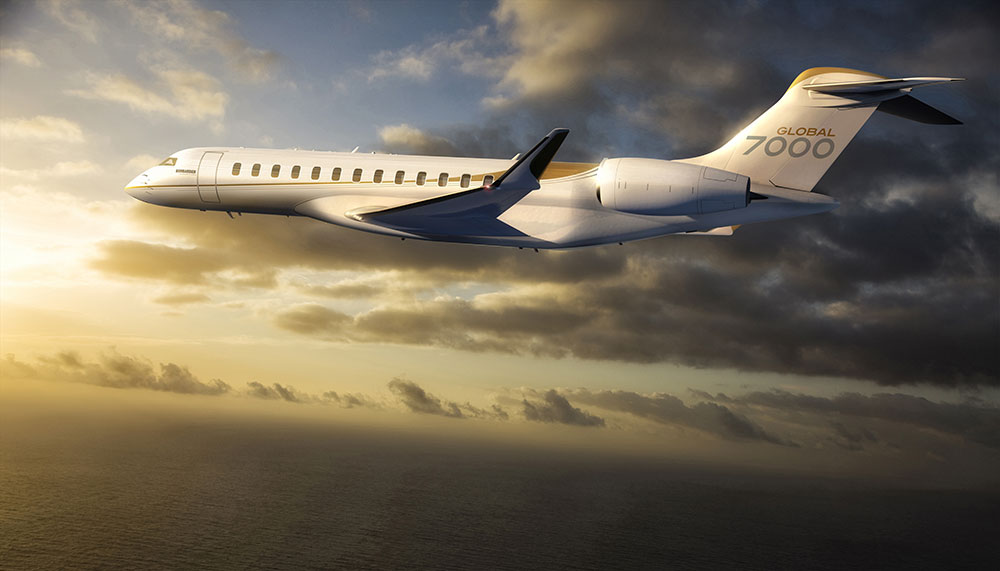 Bombardier Global 7000, world's Largest Business Jet