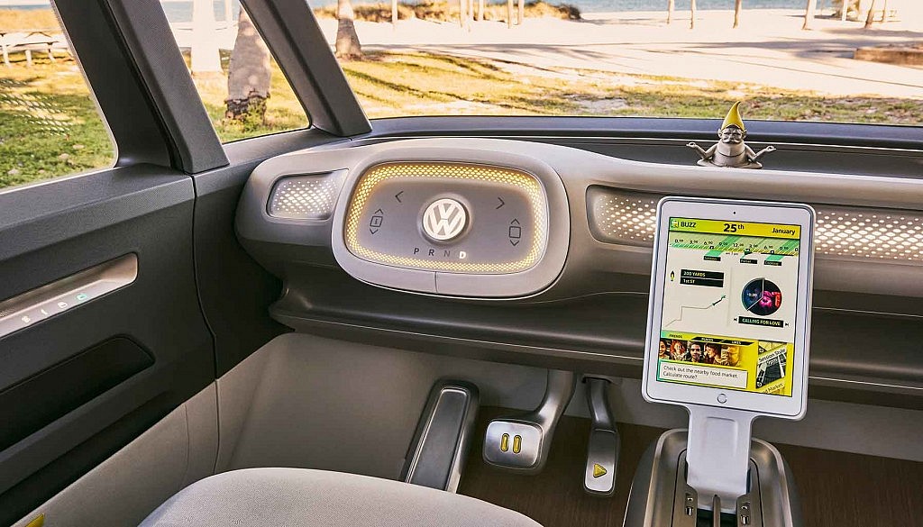 Nvidia-powered self-driving Volkswagen, CES 2018