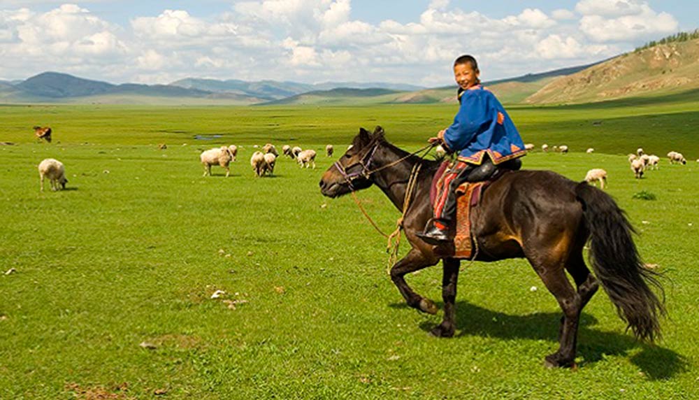 Horseriding in Mongolia