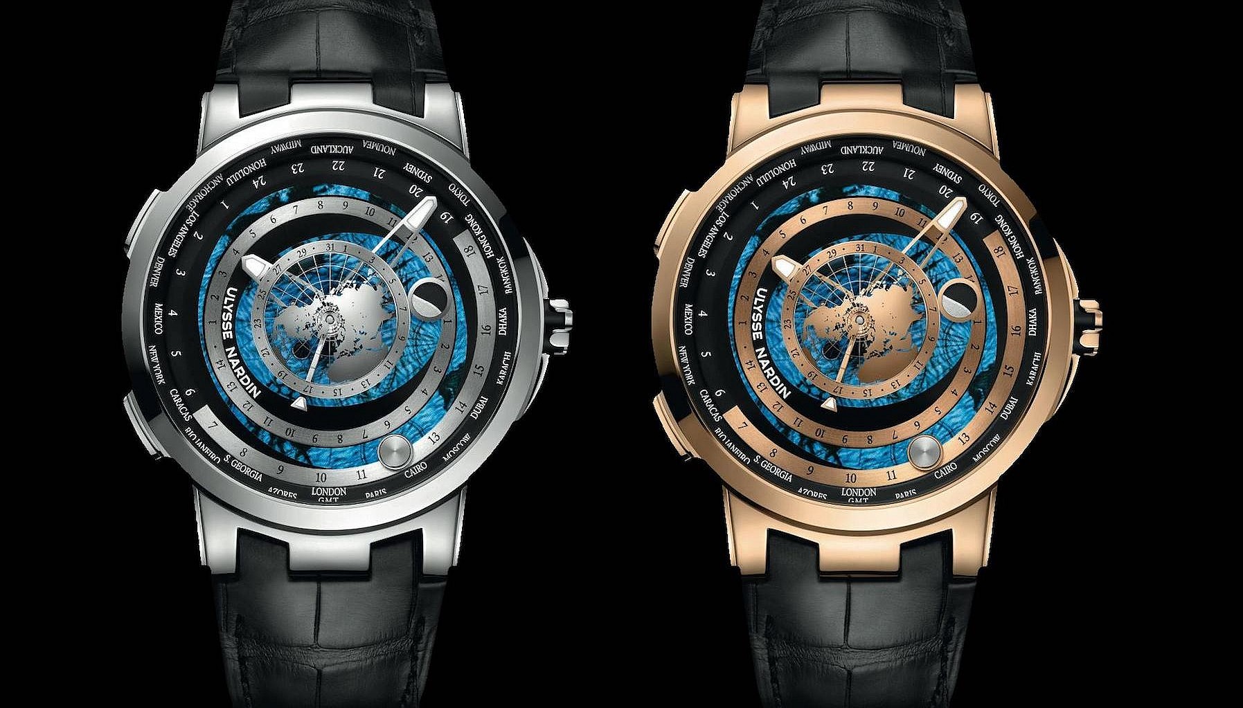 Ulysse nardin executive moonstruck worldtimer sale