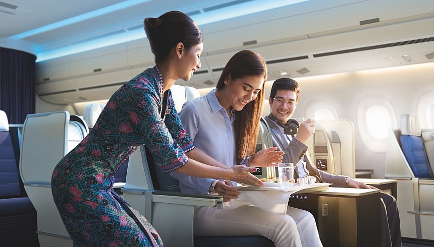 On board the new Malaysia Airlines A350 service to London | Robb Report ...