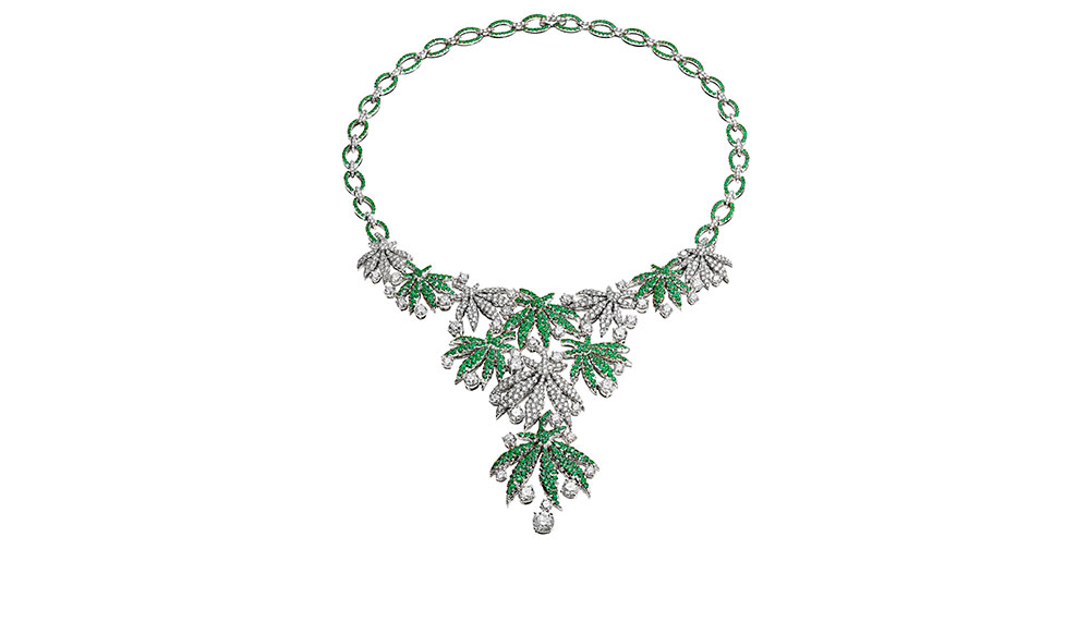 Bvlgari Wild Pop collection, Happy Leaves Necklace