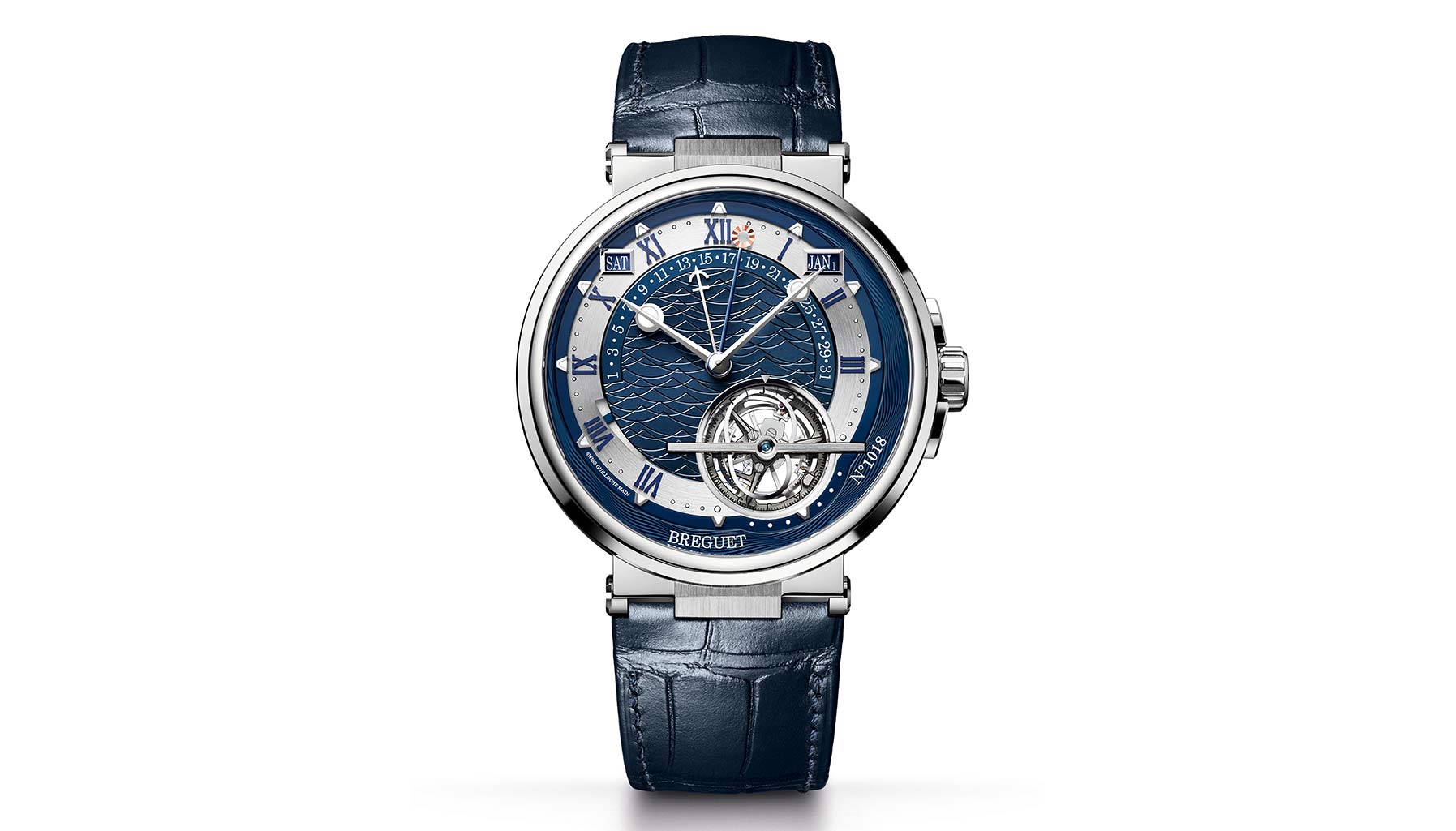 The Breguet Marine continues the legacy of luxury marine chronometers ...