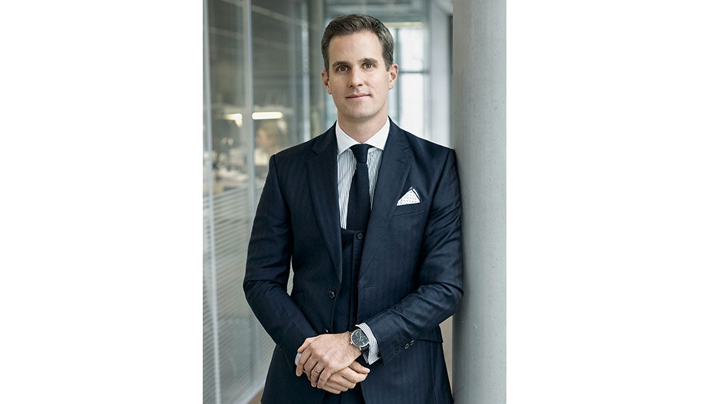 CEO of IWC, Christophe Grainger-Herr