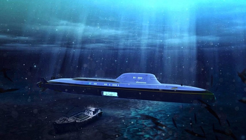 The 443-foot Migaloo M5 superyacht doubles as a submersible | Robb ...