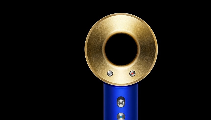 This Super Dyson Hair Dryer Is Hand Gilded With 23 75 Karat Gold Robb Report Malaysia