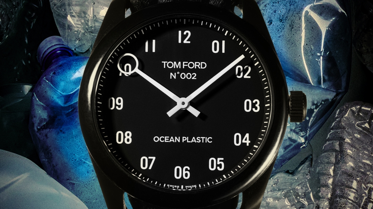 This Tom Ford Ocean Plastic Watch Is Made From Plastic Pulled From The ...