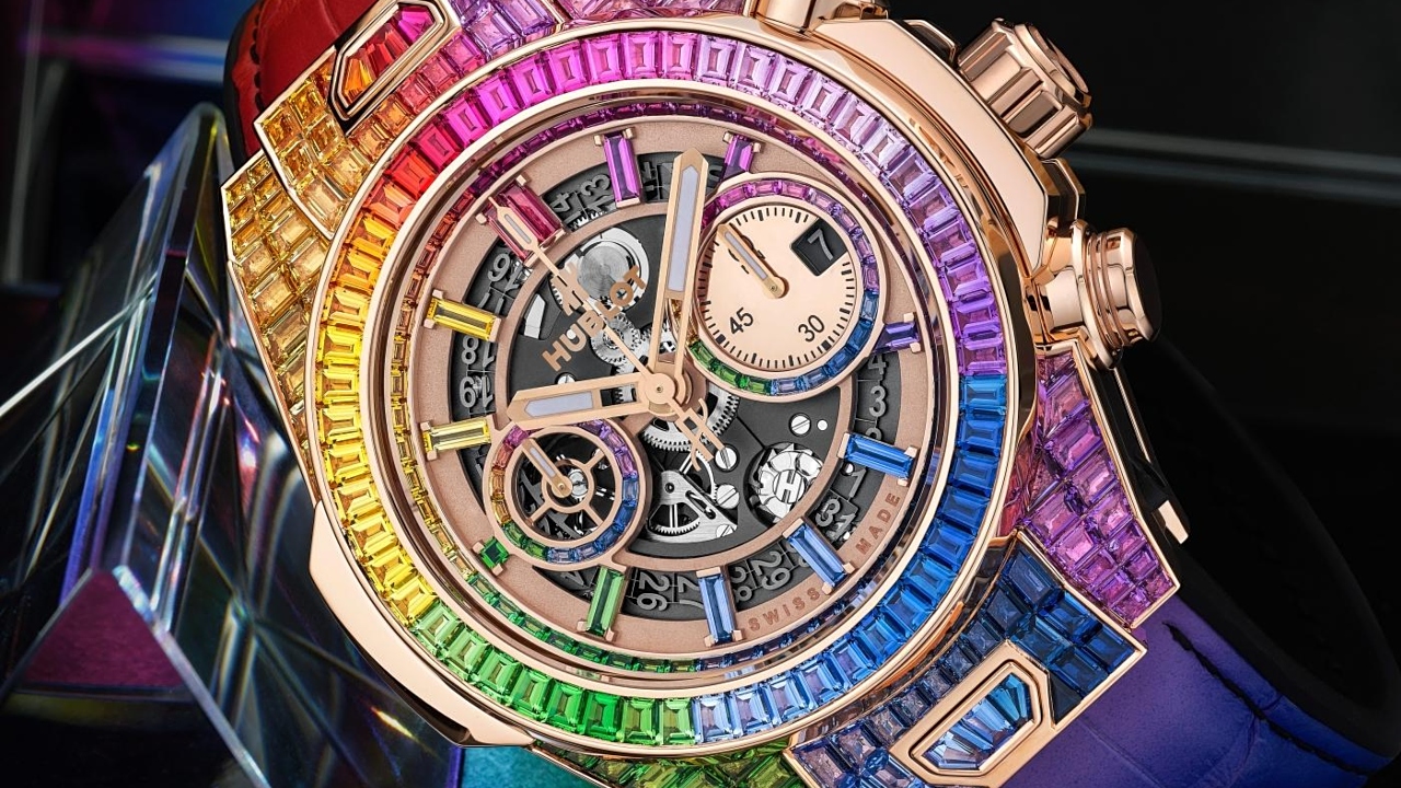 Hublot's New Rainbow, Gem-Covered Watch Proves That Everyone Loves A ...