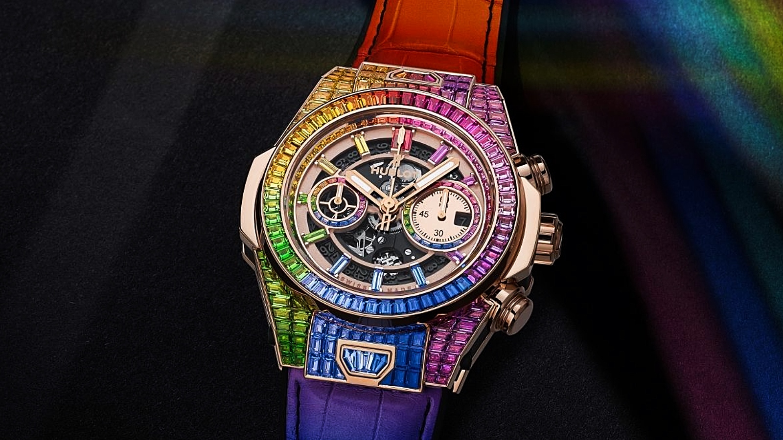 Hublot's New Rainbow, Gem-Covered Watch Proves That Everyone Loves A ...