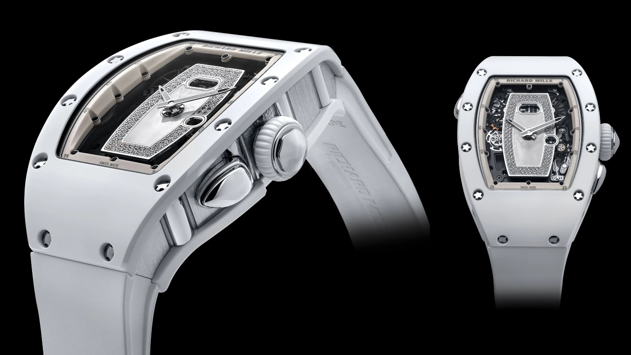 Richard Mille's New White Ceramic Women's Watch Truly Captures ...
