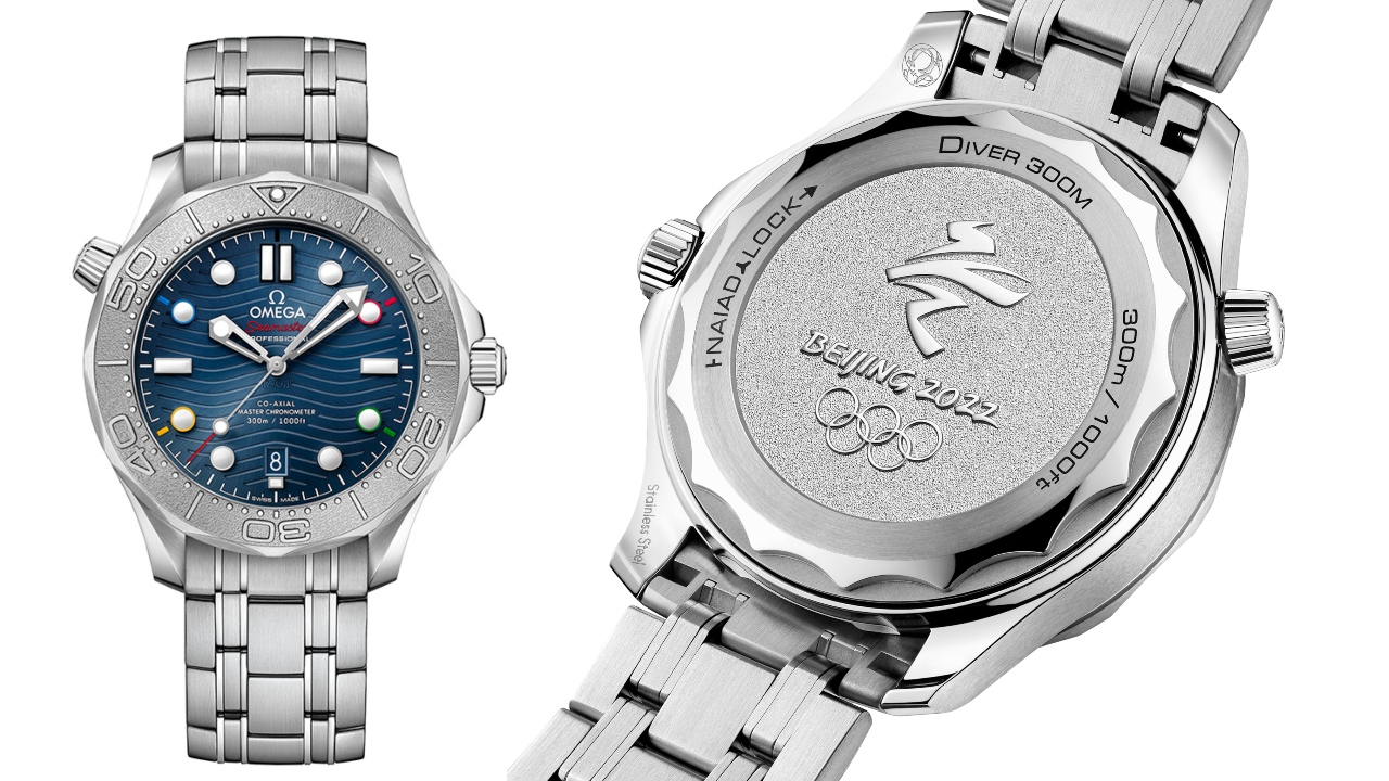 This Omega Special-Edition Seamaster Watch Is Hopeful For The Beijing