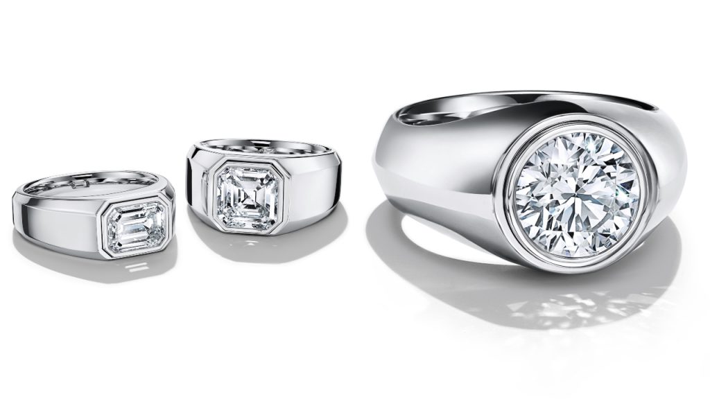 Tiffany & Co.'s men's engagement rings add a new facet to an old tradition