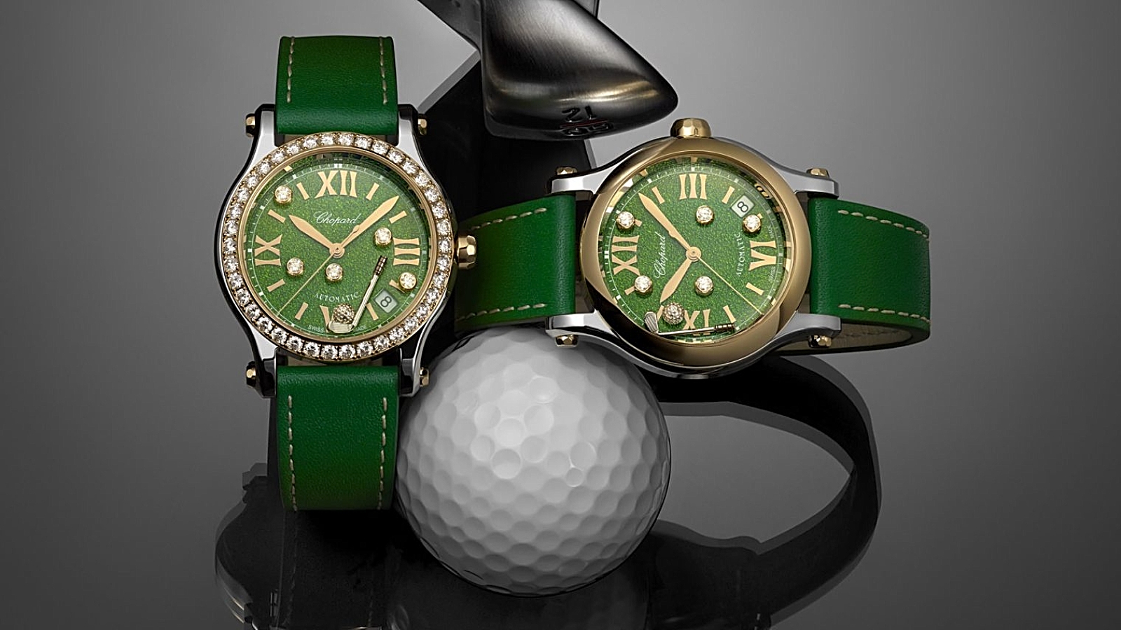 The Chopard Happy Sport Golf Edition Features Diamond Golf Balls