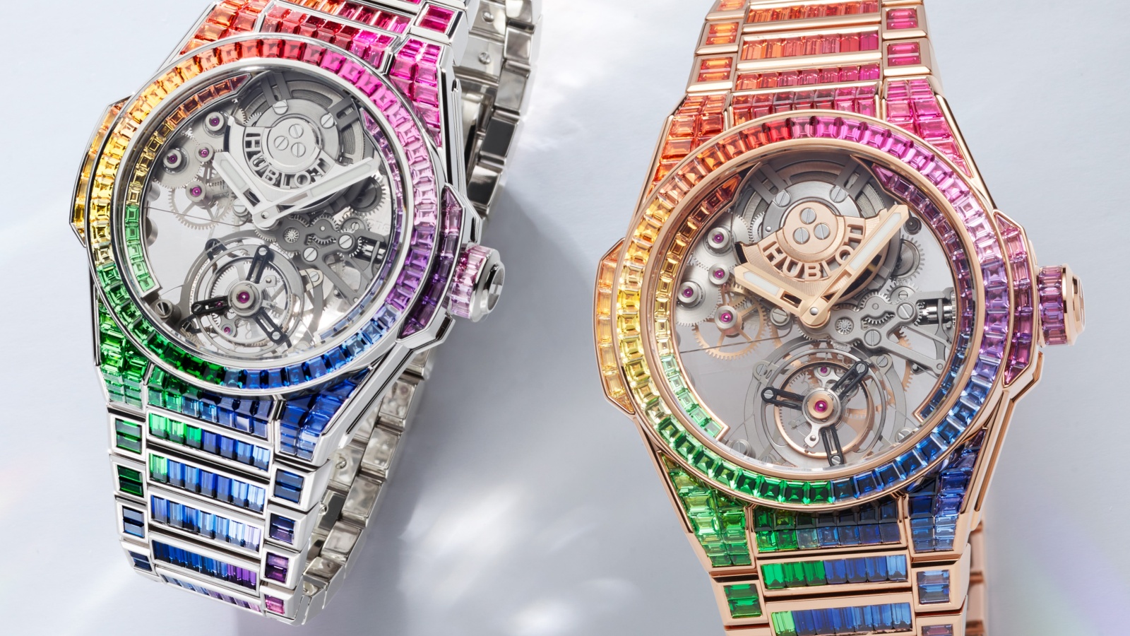 Hublot colorful store watches