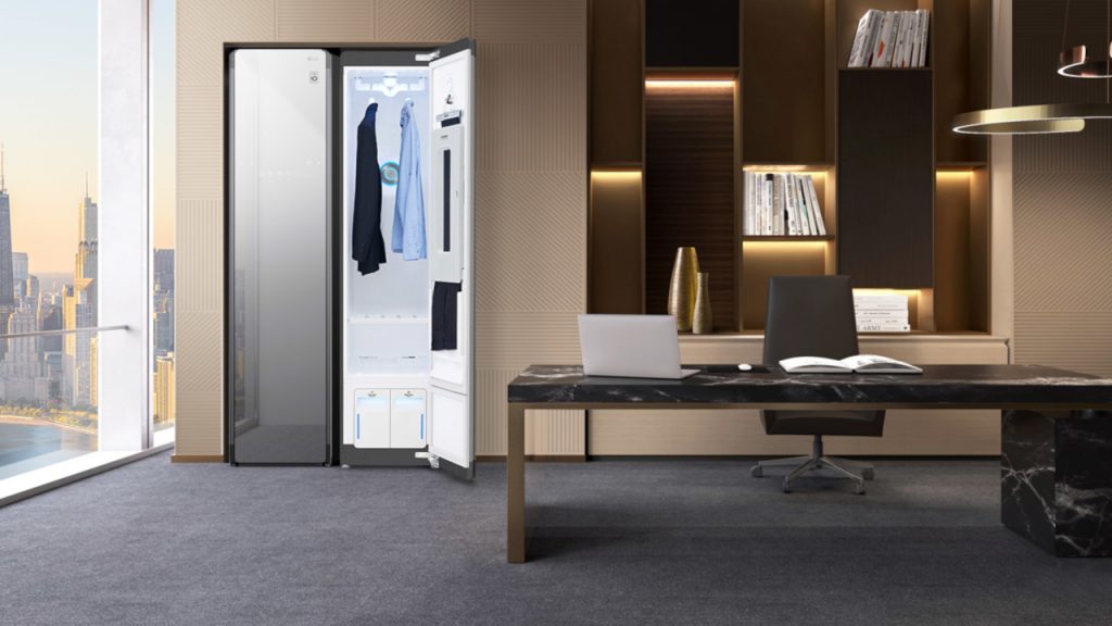 LG Styler: A smart wardrobe that sanitises your clothes