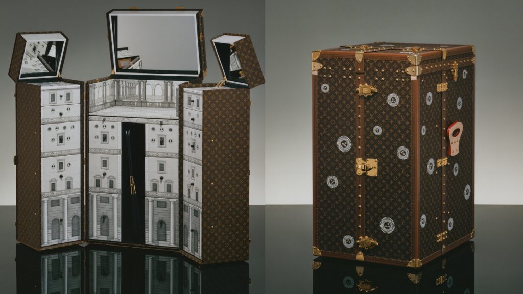 Louis Vuitton's New Malle Coiffeuse Architettura Trunk Celebrates