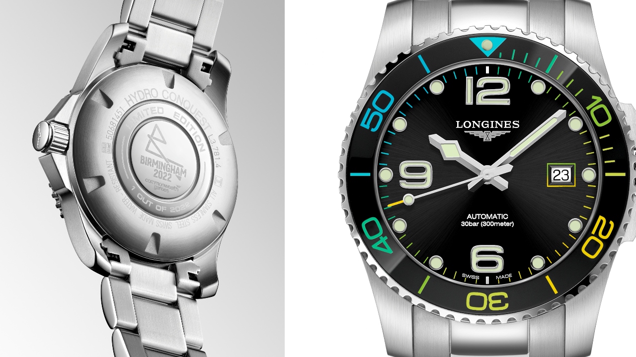 Longines Celebrates The 2022 Commonwealth Games With This Hydroconquest 