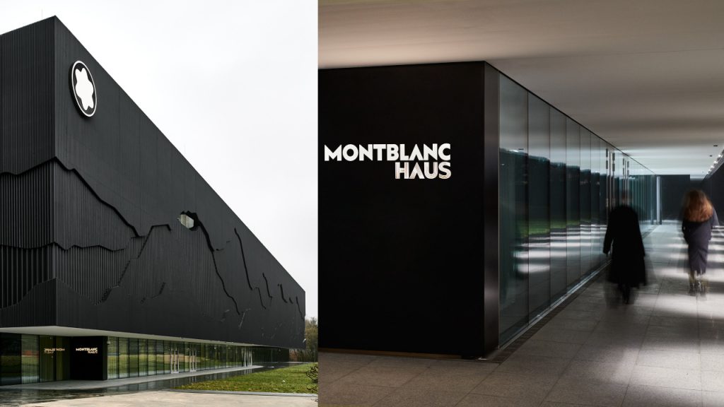 Germany, Hamburg, local shop MontBlanc brand founded in 1906 and