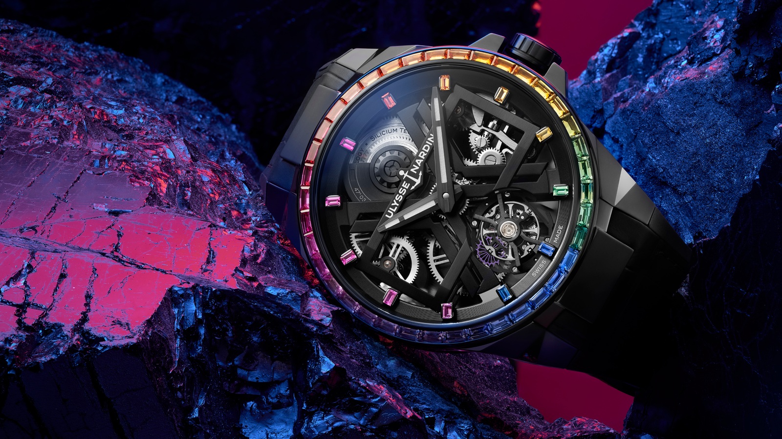 Ulysse Nardin s Blast Tourbillon Rainbow Dazzles And Impresses At