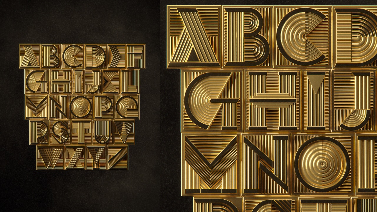 Artist Alex Trochut Creates Art Deco-Inspired Typeface For Jaeger ...