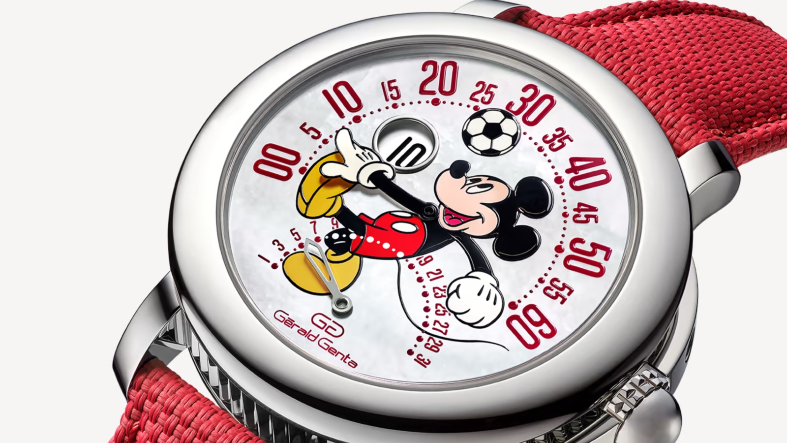 Gerald Genta s New Football Inspired Timepiece Features Mickey