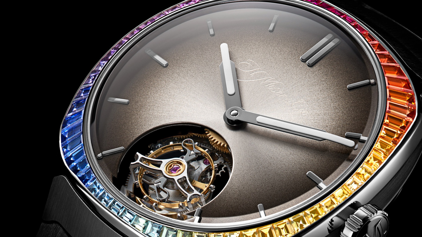 H. Moser Cie. Joins The Rainbow Trend With New Bejewelled