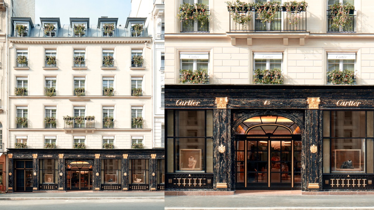 The 13 Paix Cartier Boutique Reopens After A Two-Year Extensive ...