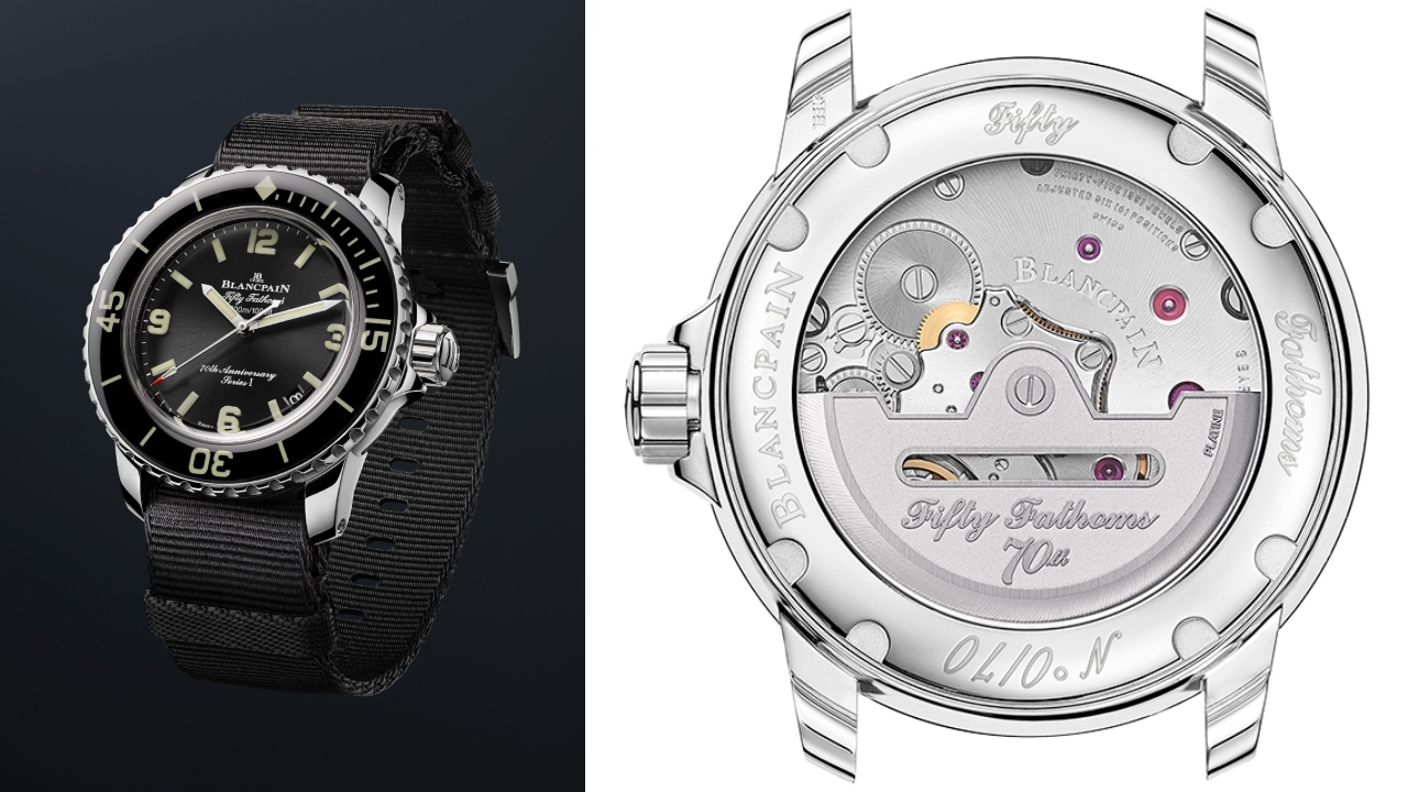 Blancpain's Special Fifty Fathoms Revisits Classic Aesthetics For Its ...