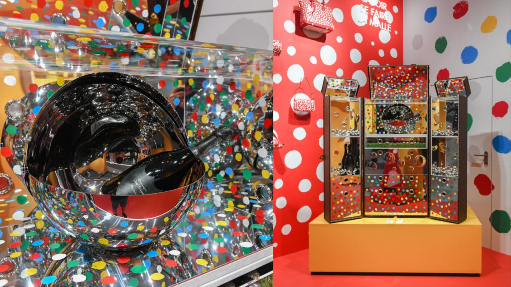 Yayoi Kusama X Louis Vuitton - Installation - Art for breakfast