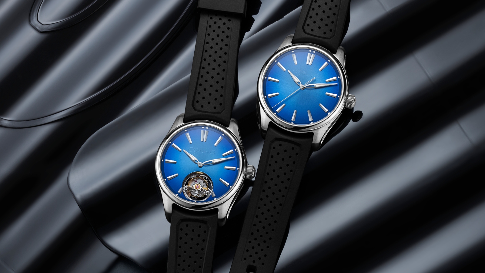 H. Moser Cie Adds Arctic Blue Dials To Two New Pioneer