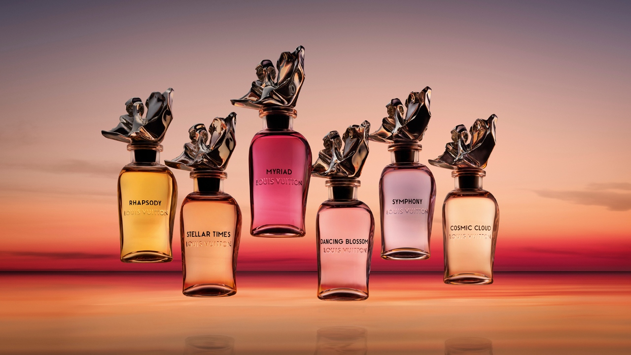 Frank Gehry x Louis Vuitton Fragrance Collection