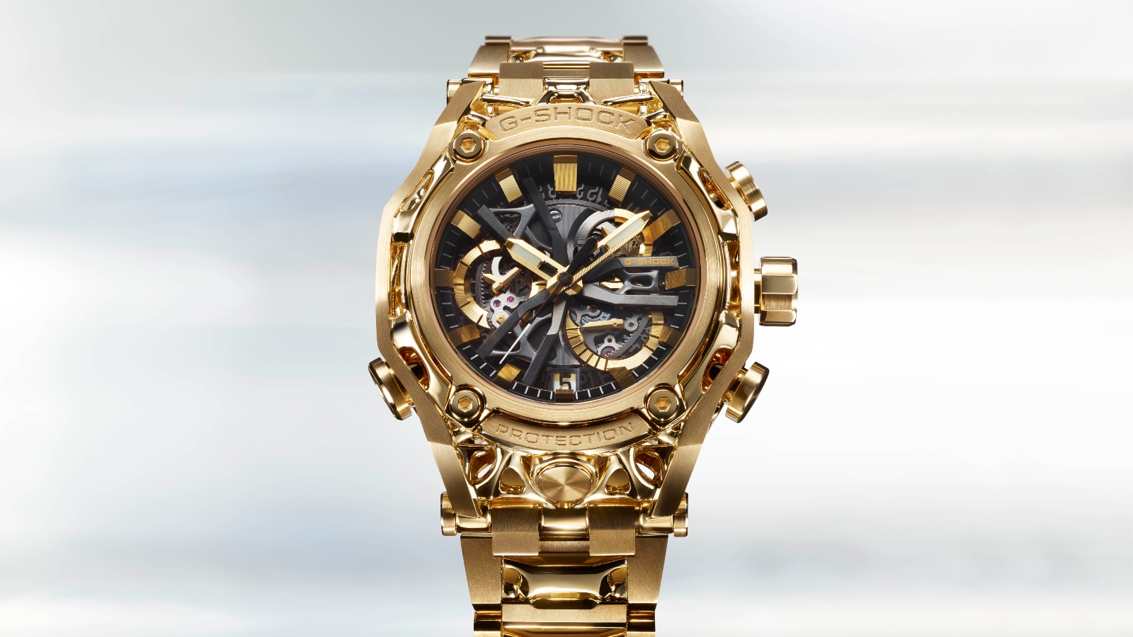 This One-of-one 18k Yellow Gold G-Shock Watch Will Be Auctioned For ...