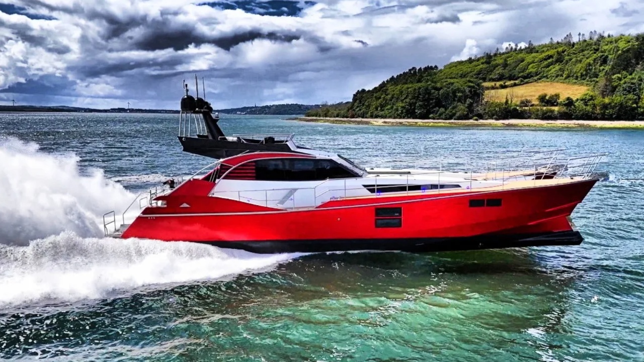 small catamaran powerboat