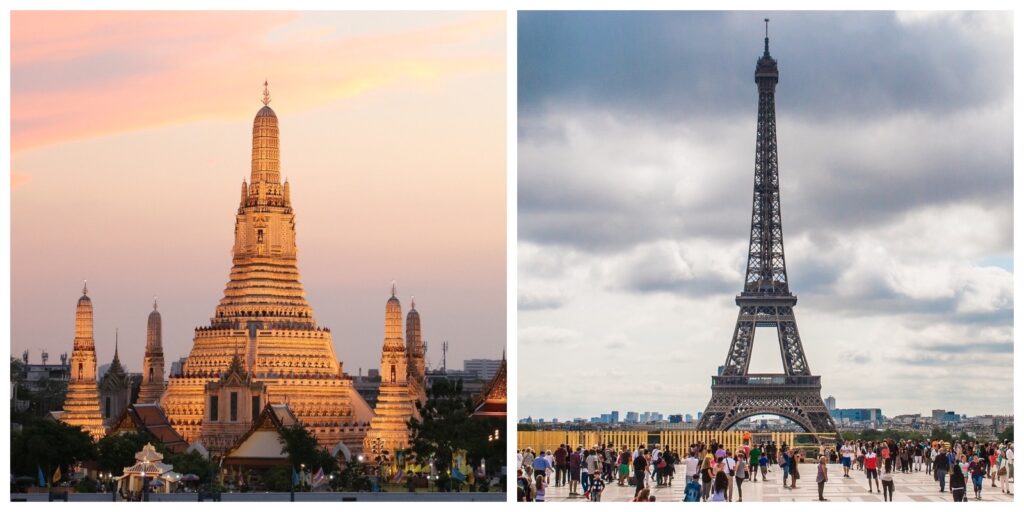 Bangkok Vs Paris