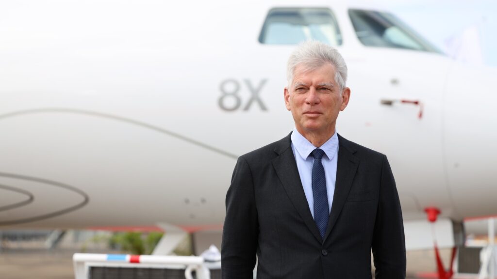 Dassault Aviation, general manager Asia Pacific civil aircraft, Jean-Michel Jacob