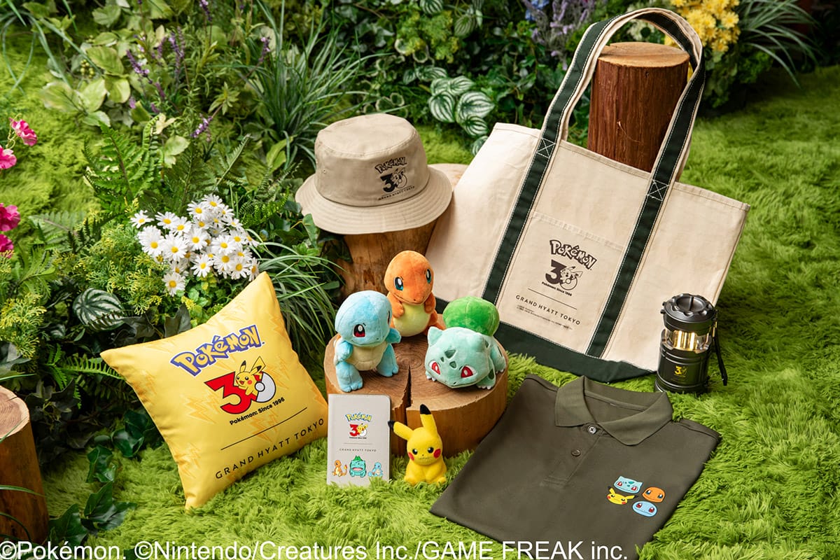 Pokémon 30th Anniversaryトートバッグ グランドハイアット Inside Grand Hyatt Tokyo's Pokémon 30th Anniversary Room | Robb