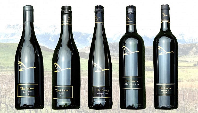 The Goose Wines is a curious blend of golf, geese and grapes