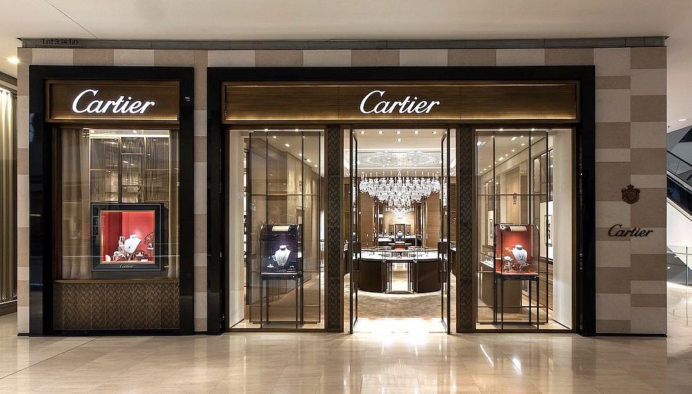 Cartier sterling christmas tree ornament