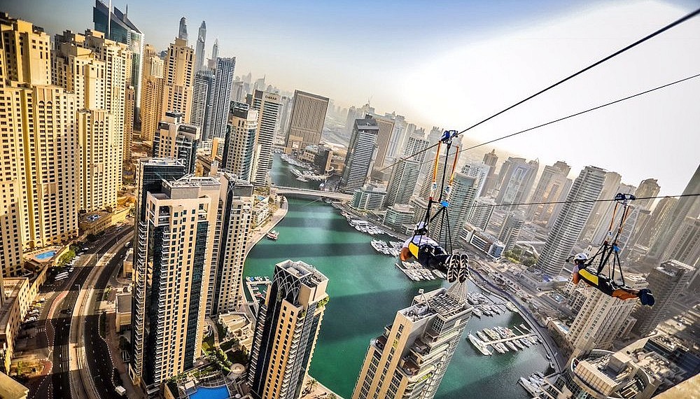 Dubai zipline