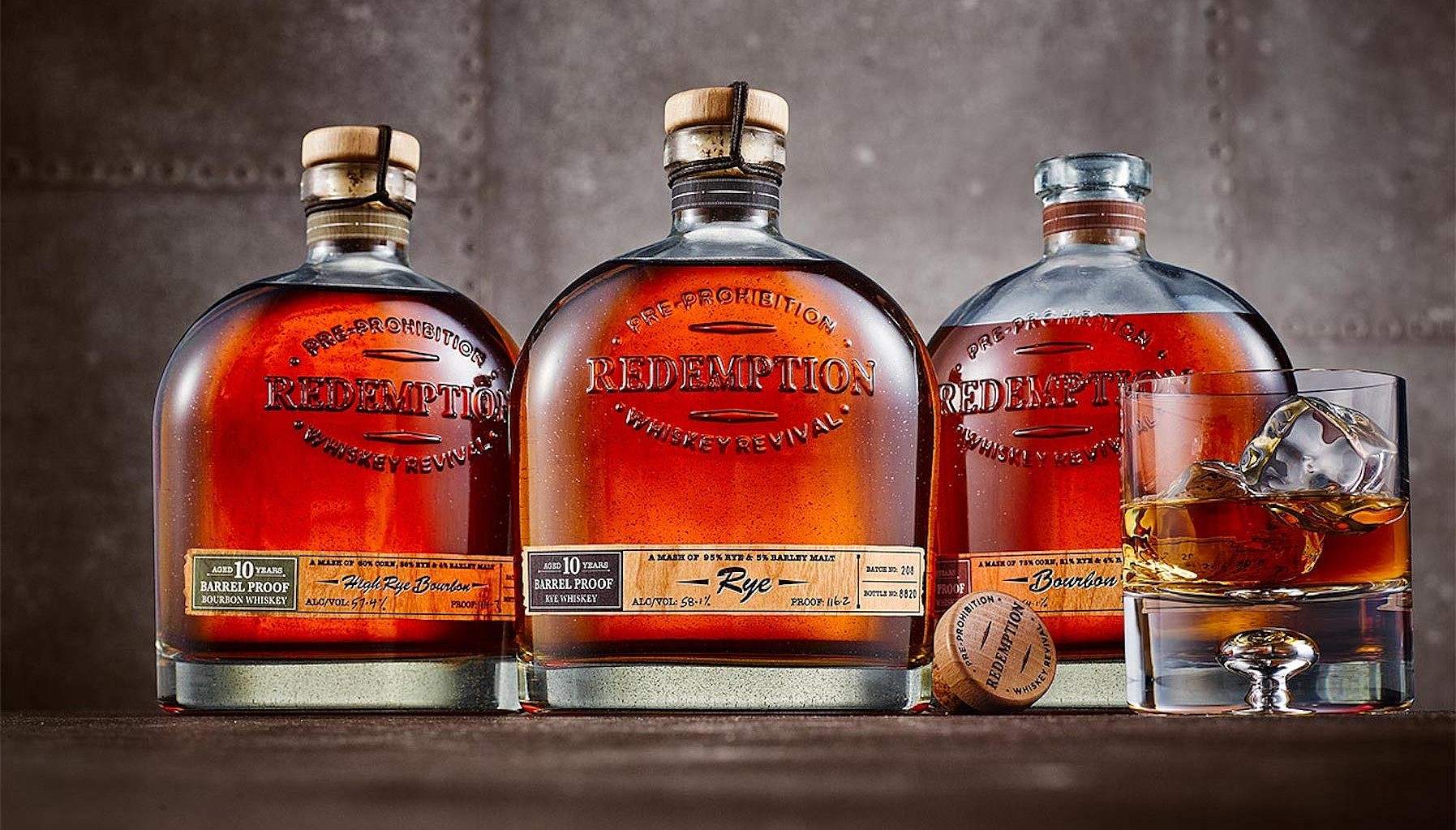 Cult Kentucky whiskey brand Redemption releases a delicious new trio