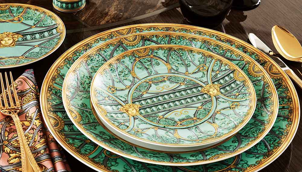 The Versace X Rosenthal Tableware Collection celebrates 25 years of ...